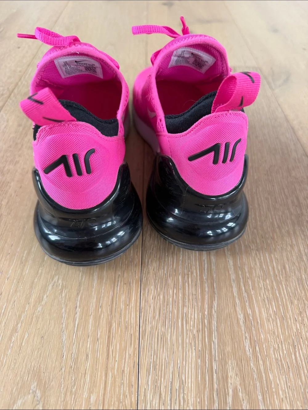 Nike Hot Pink Air Max 270 Running Shoes - Picture 3 of 4